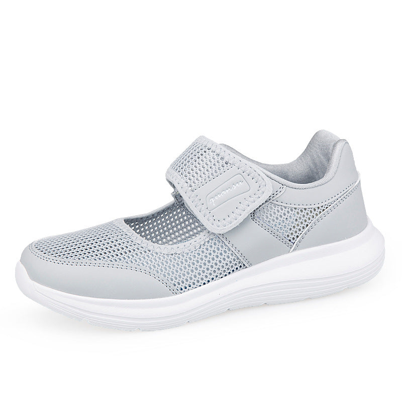Damen Sneaker Sportlich Atmungsaktives Netzdesign