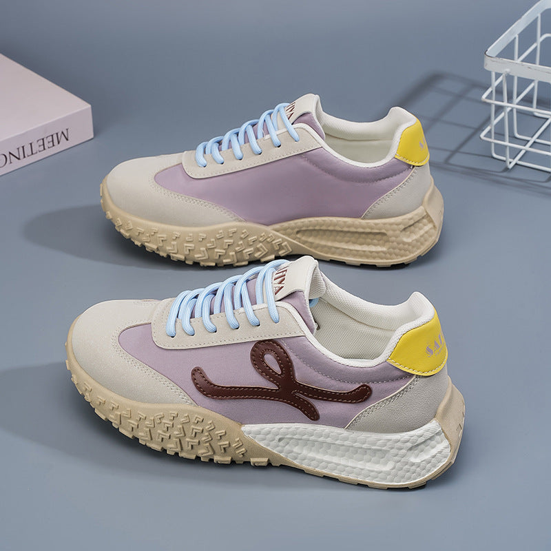 Damen Sneaker Modern Sportschuhe Komfortsohle