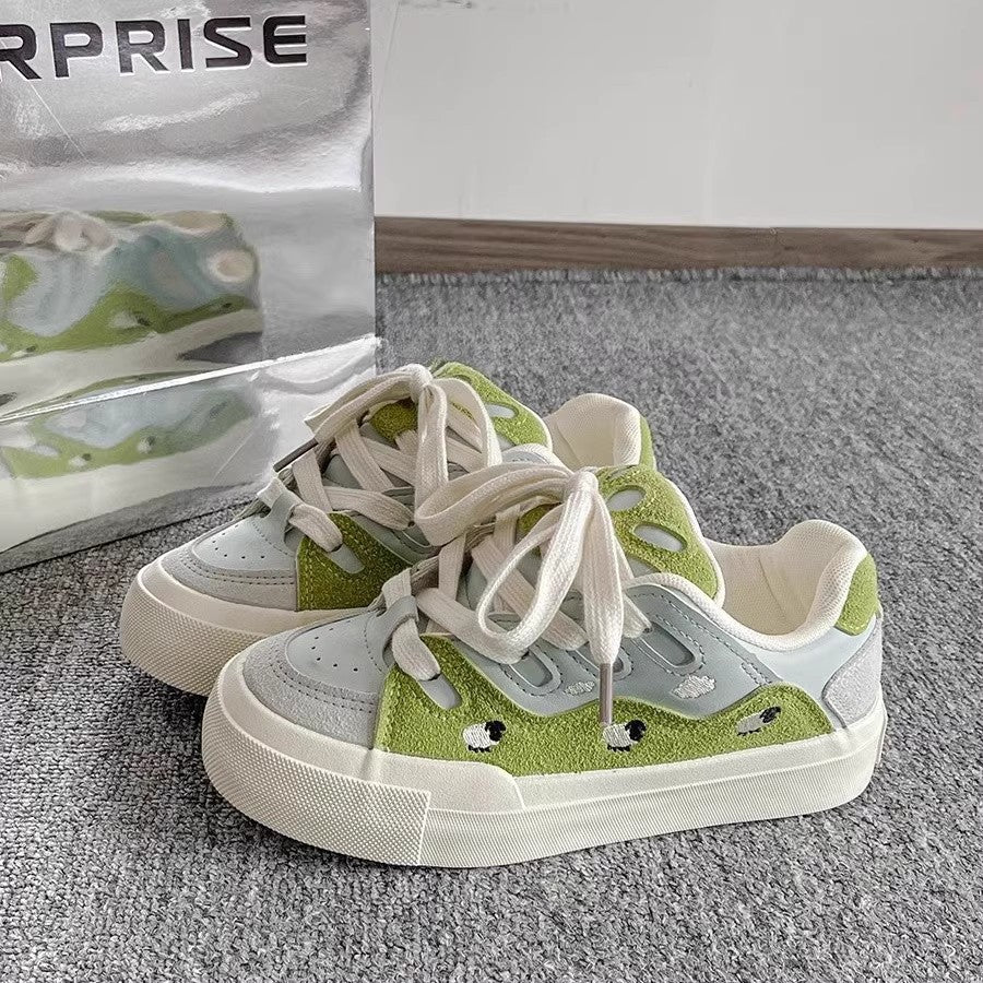 Damen Sneaker Modisch Farbenfroh