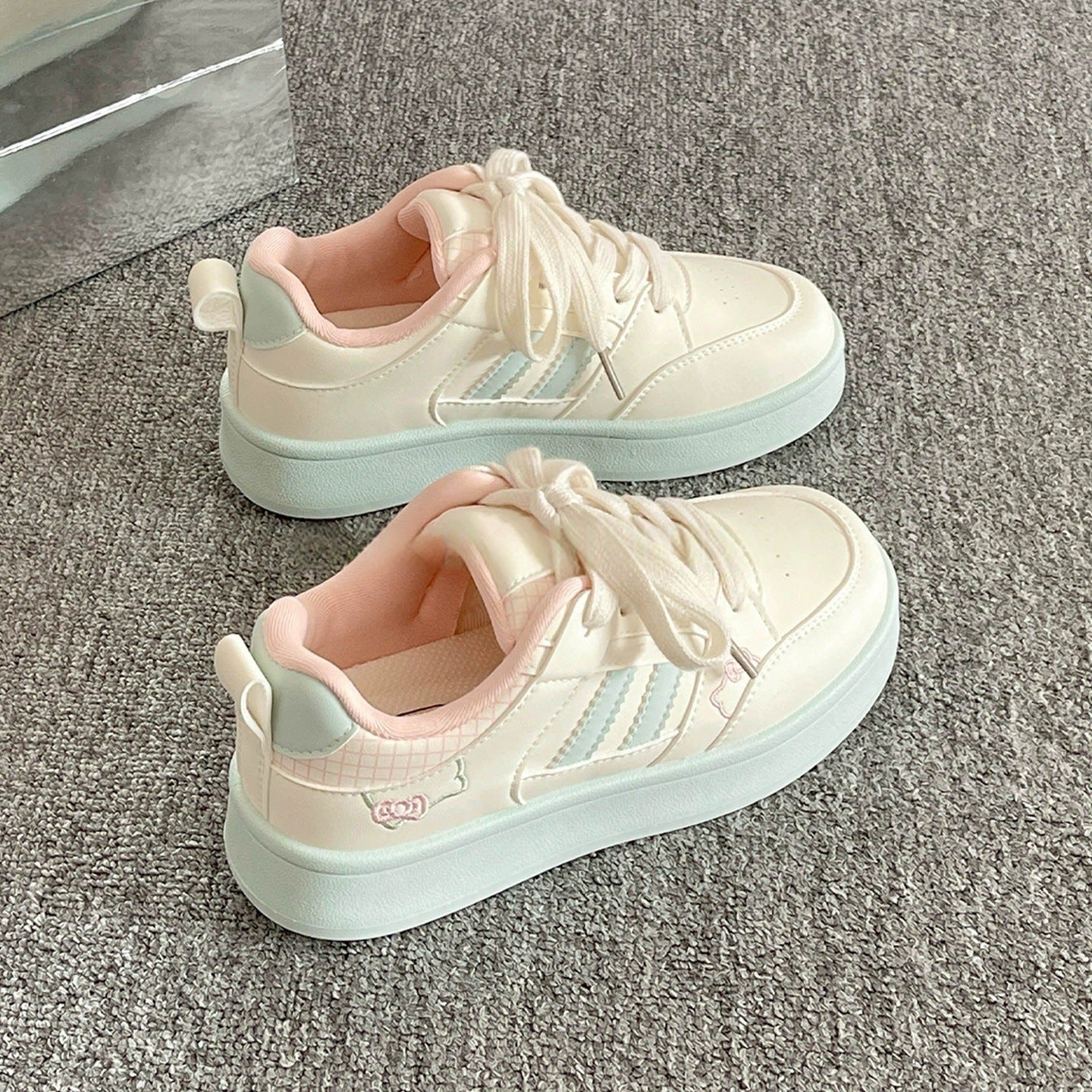Damen Sneaker Weich Bequem Süßes Motiv - Norvielle