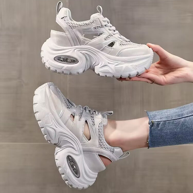 Damen Sneaker Chunky Atmungsaktives Material