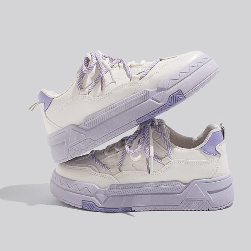 Damen Sneaker Sportlich Weiches Innenfutter