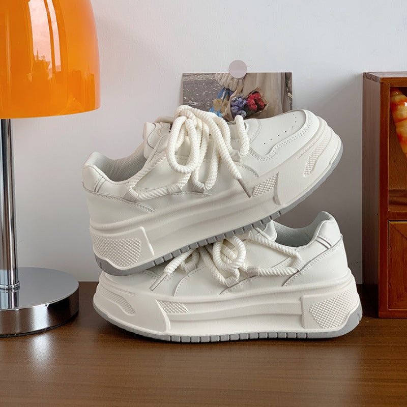 Damen Hochzeitsschuhe Plattform Sneaker Bequem
