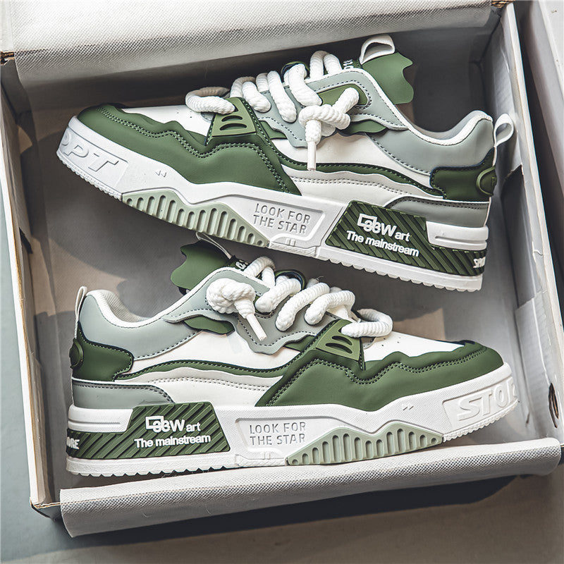 Damen Sneaker Sportlich Weite Sohle