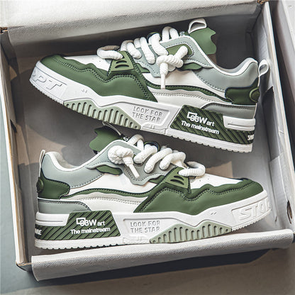 Damen Sneaker Sportlich Weite Sohle