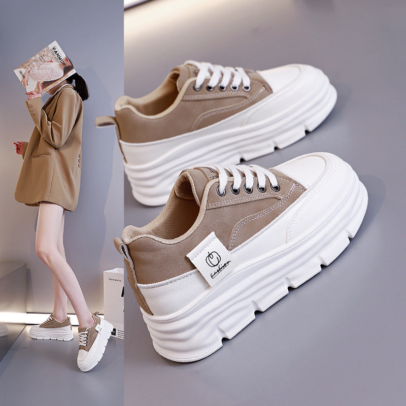 Damen High Sneaker Chunky Rutschfest Bequem - Norvielle