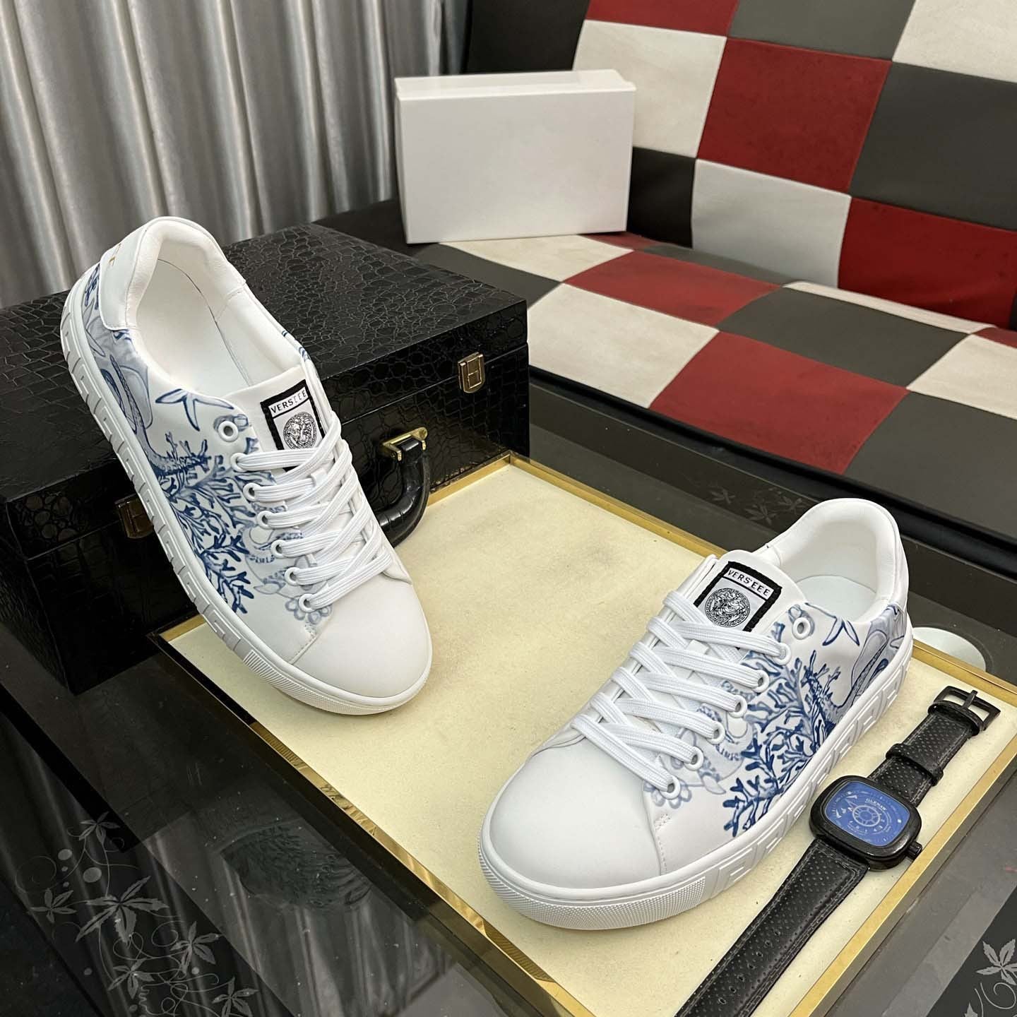 Damen Sneaker Sportlich Komfort Schuhe