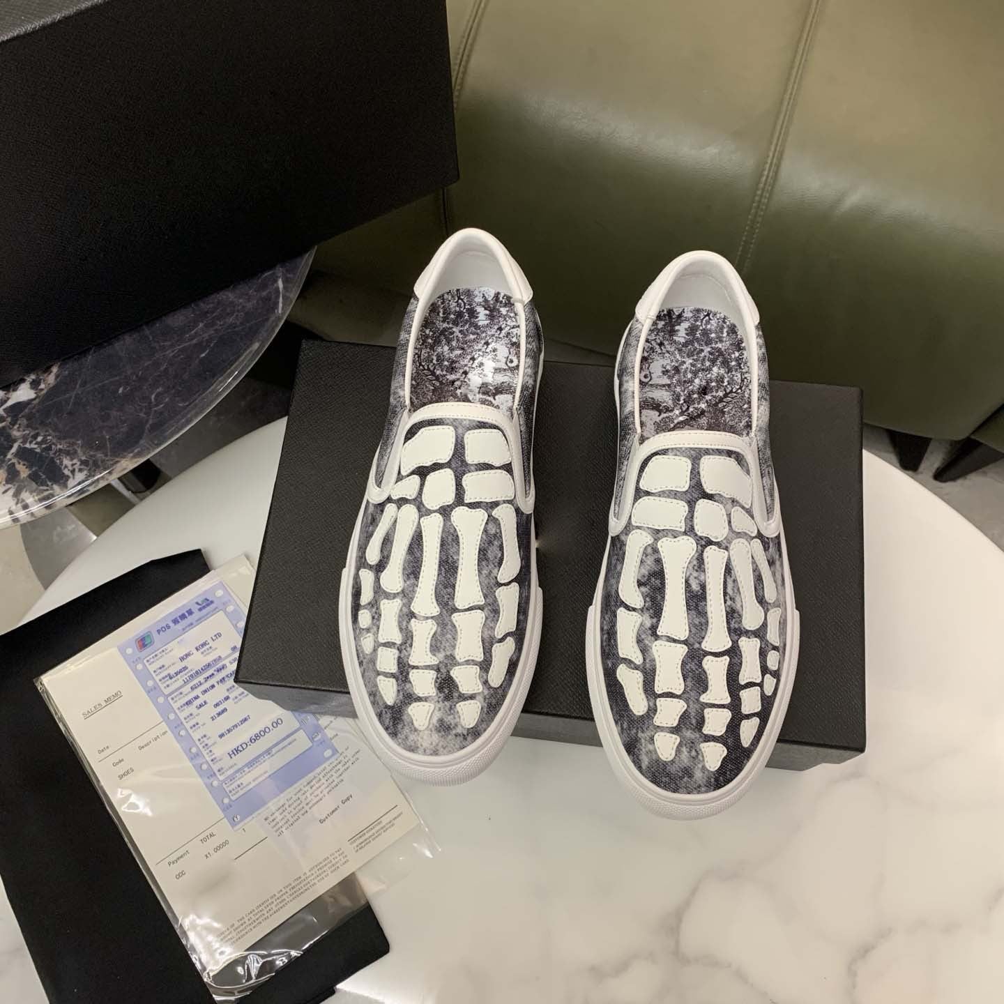 Damen Sneaker Slip-On Rutschfeste Weiche Sohle