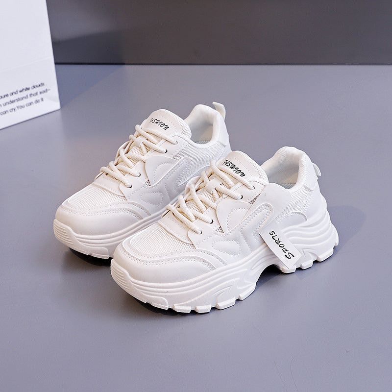 Damen Sneaker Chunky Atmungsaktives Mesh Weich