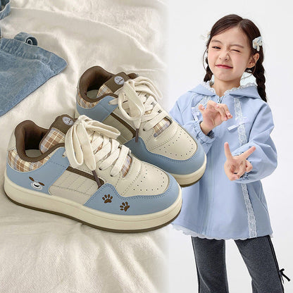 Damen Sneaker Kariert Bequem Sportlich
