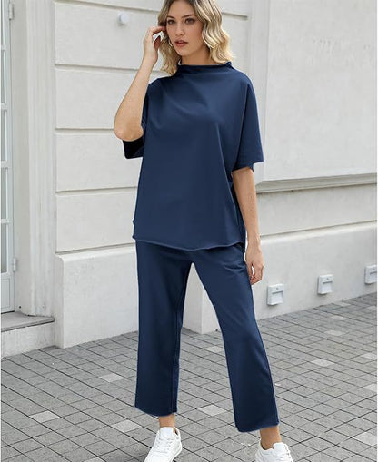 Damen Lounge Set aus Baumwolle Gemütlich