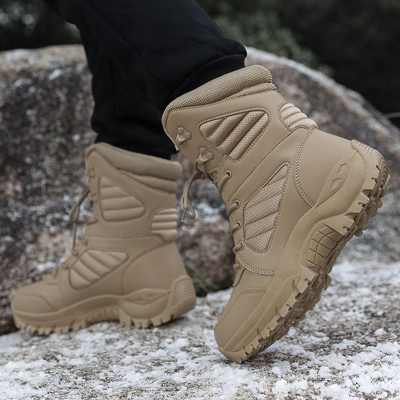 Herren Winterstiefel robust wasserabweisend rutschfest