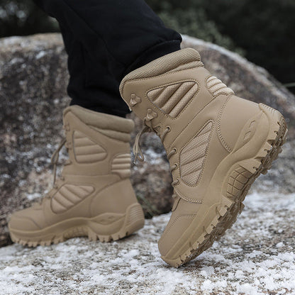Herren Winterstiefel robust wasserabweisend rutschfest