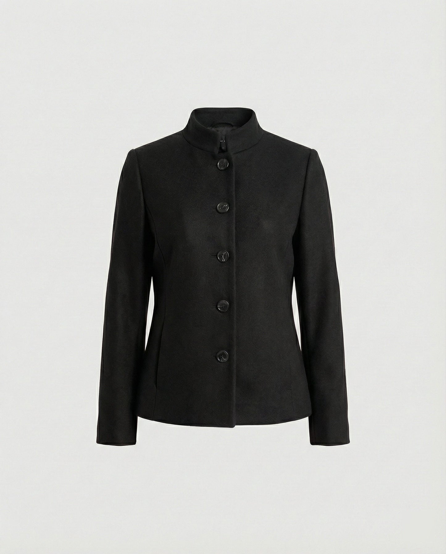 Herren Blazer Rot Stehkragen Modern
