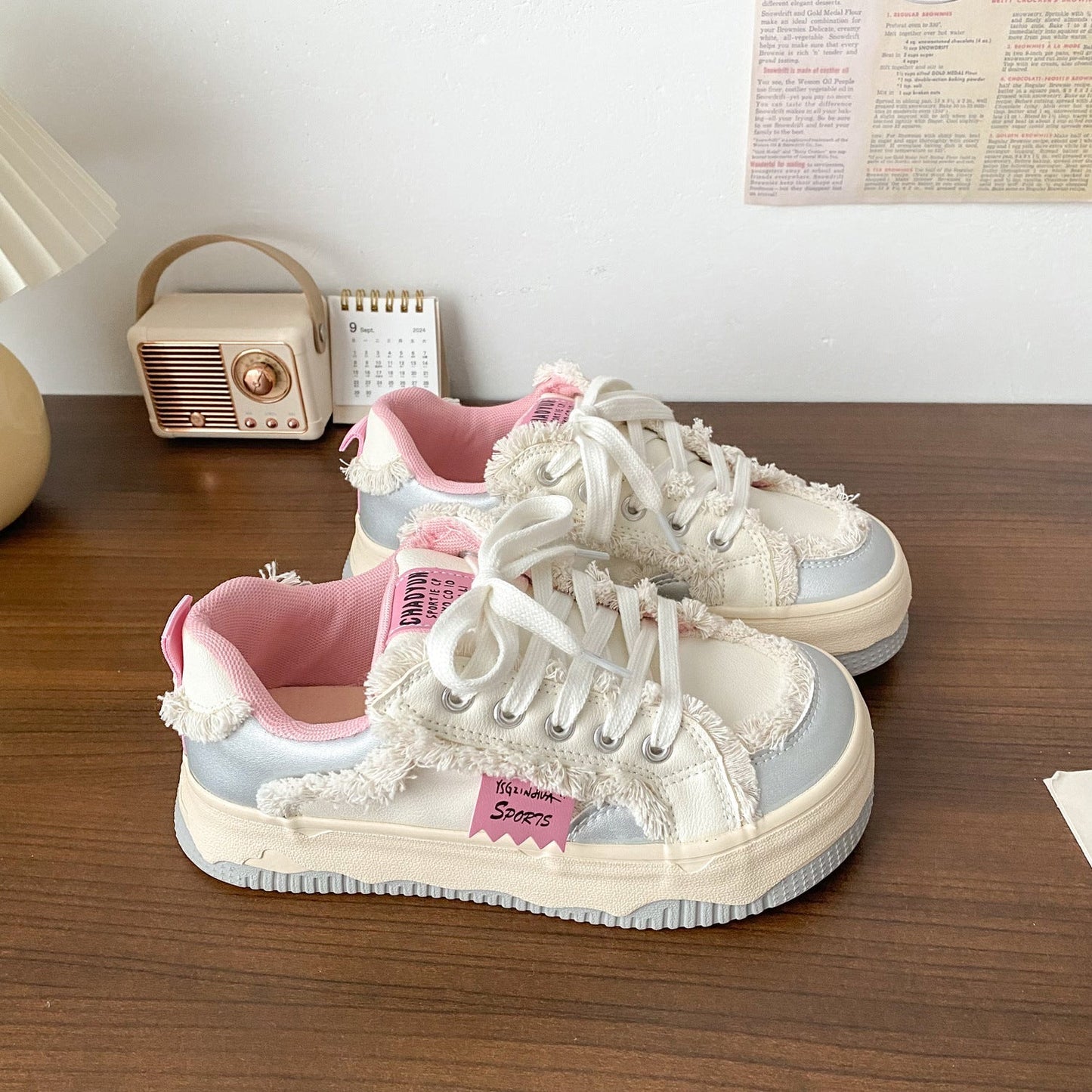 Damen Sneaker Weich Bequem Einzigartiges Design