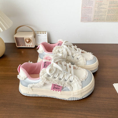 Damen Sneaker Weich Bequem Einzigartiges Design