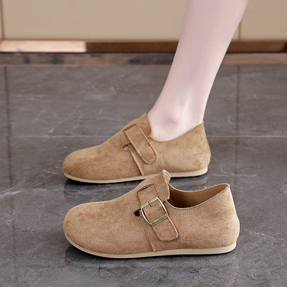 Damen Slipper Komfortabel Klettverschluss Warm