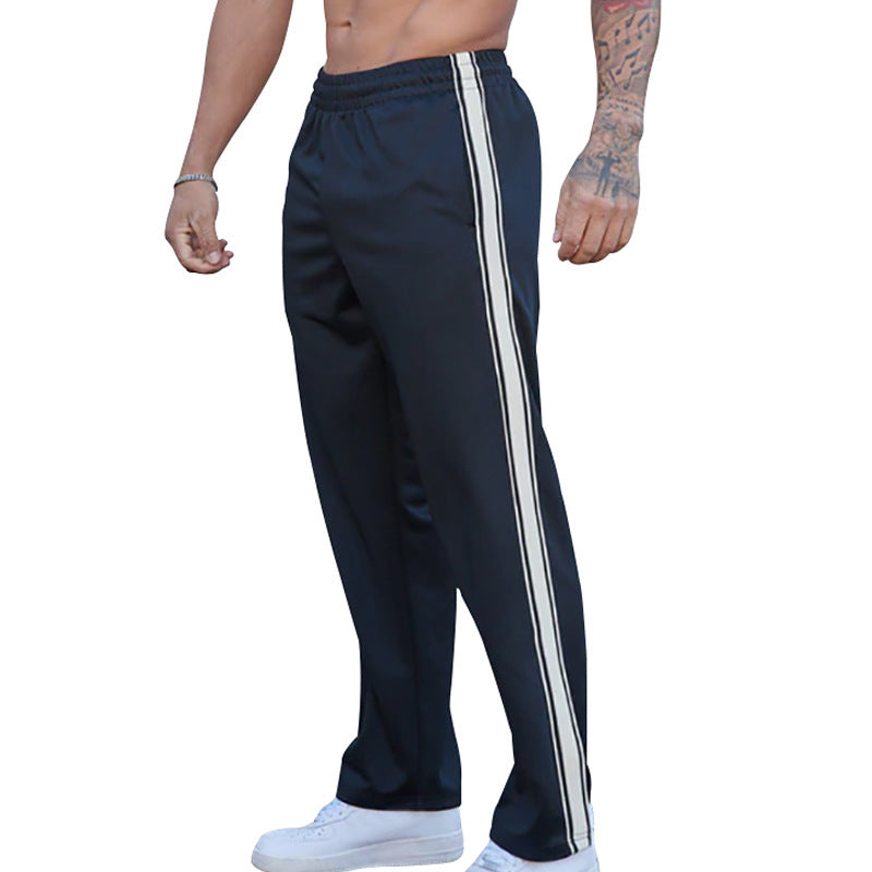 Herren Trainingshose Bequem Mit Kontraststreifen