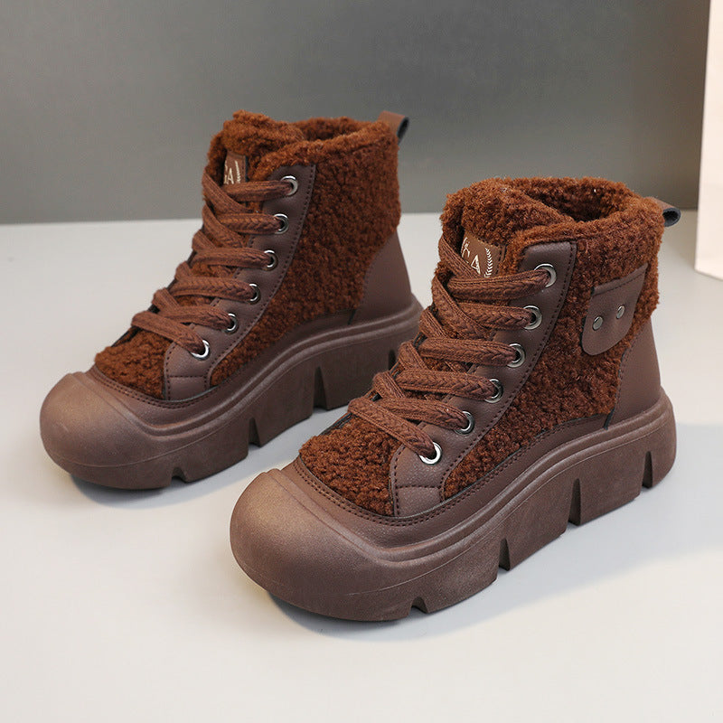 Damen High- Sneaker Weich Modisch