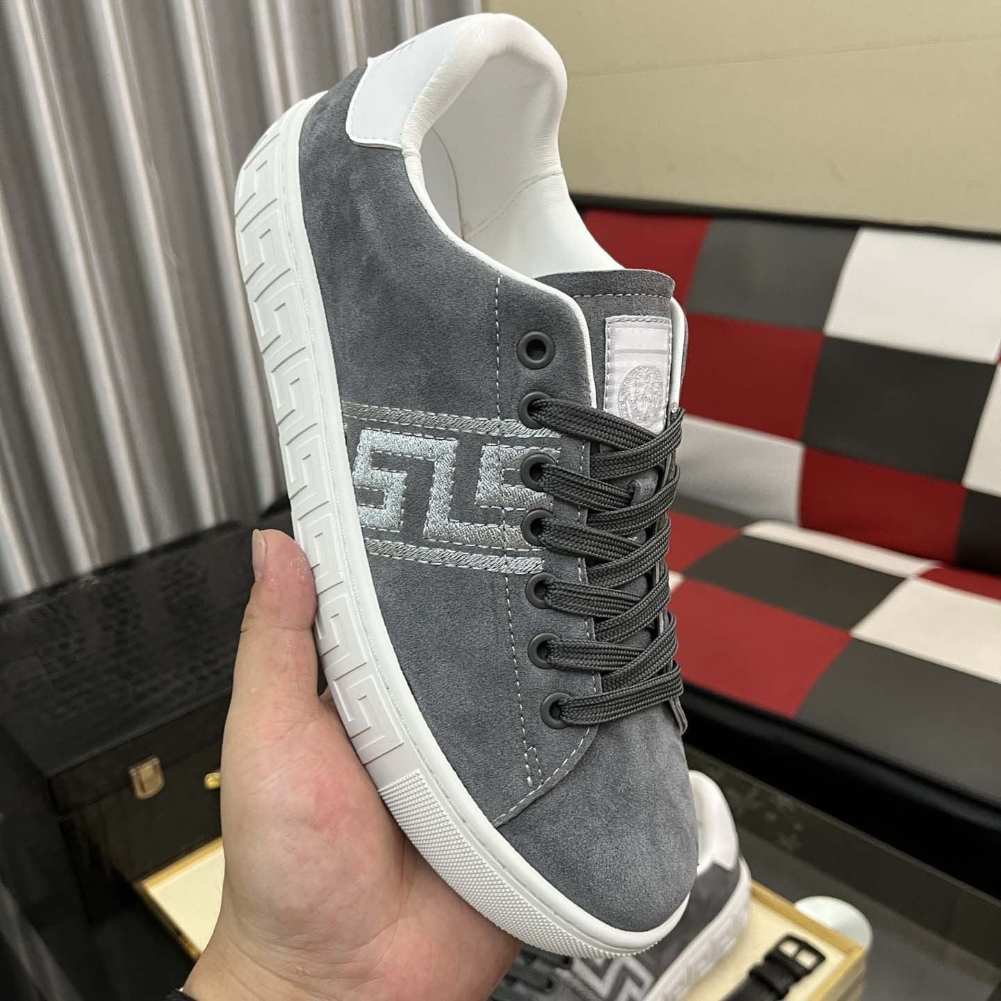 Damen Sneaker Sportlich Rutschfeste Laufsohle