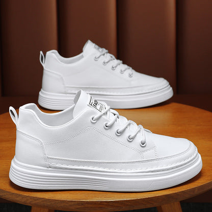 Damen Sneaker Atmungsaktives Leder Komfortschuhe
