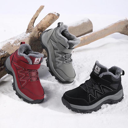 Damen Winterstiefel Isoliert Rutschfest Weich - Norvielle