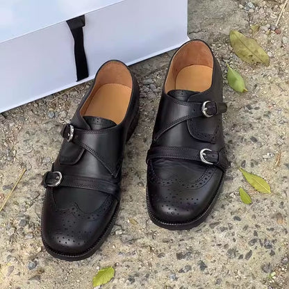 Damen Schnürschuhe Elegante Riemen Schuhe