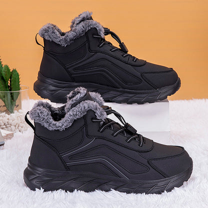 Damen Wanderschuhe Warm Rutschfest Winter