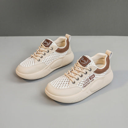 Damen Sneaker Atmungsaktives Netzdesign Bequem