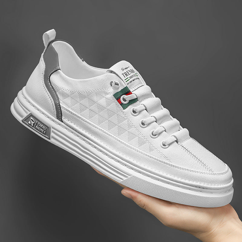 Damen Sneaker Strukturiert Hochwertig