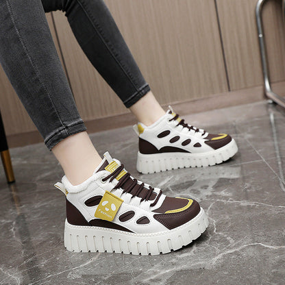 Damen High- Sneaker Bequem Sportlich