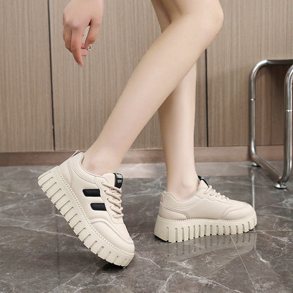 Damen Laufschuhe Chunky Sneaker Rutschfest Gepolstert
