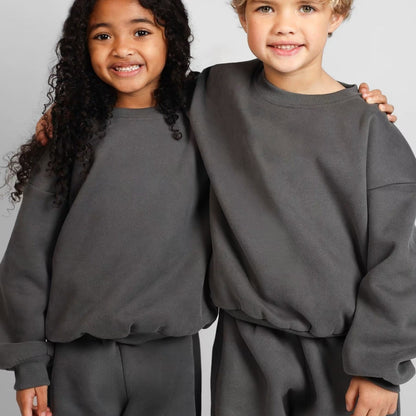 Damen Oversized Sweatshirt Hochkragen Bequem - Norvielle