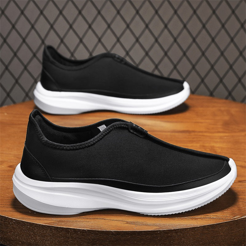 Damen Sportschuhe Slip-On Atmungsaktives Mesh Gummisohle