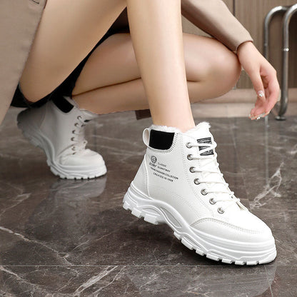 Damen Winterstiefel High- Gefüttert Rutschfest