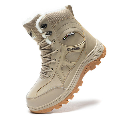 Damen Wanderschuhe Warm Isolierend Rutschfest
