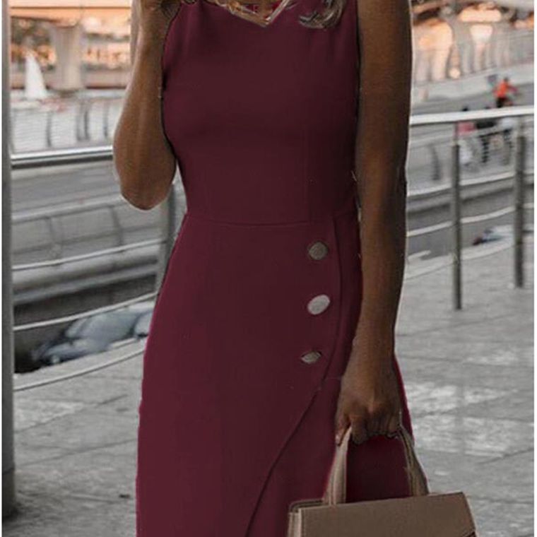 Damenkleid Berlin Chic mit Knöpfen