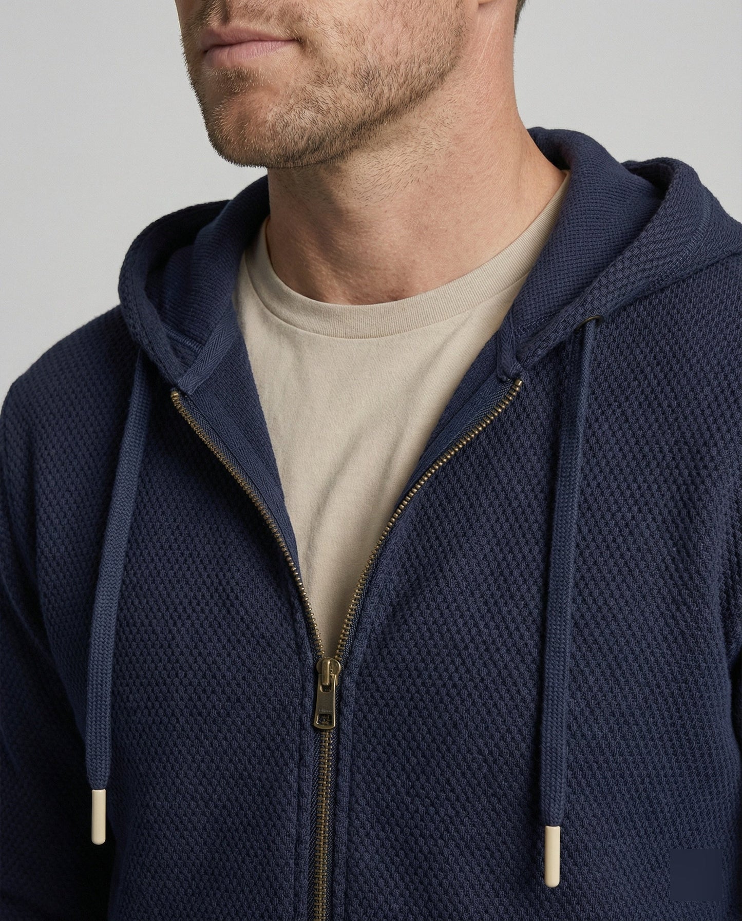 Herren Kapuzenjacke Sportlich Atmungsaktives Mesh
