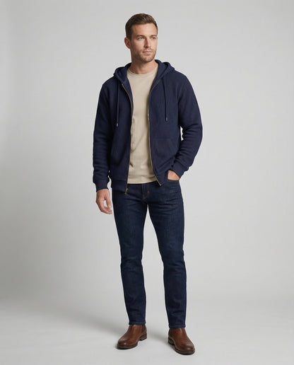 Herren Kapuzenjacke Sportlich Atmungsaktives Mesh