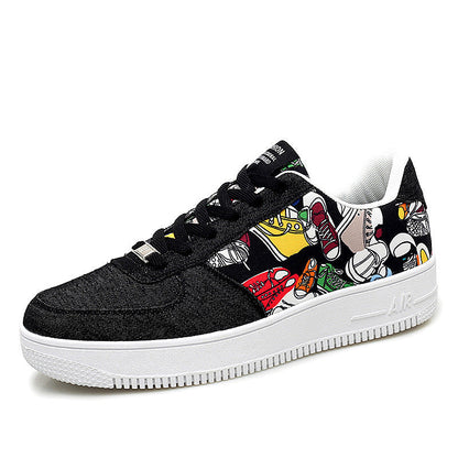 Damen Sneaker Bunt Grafikdesign Sportlich