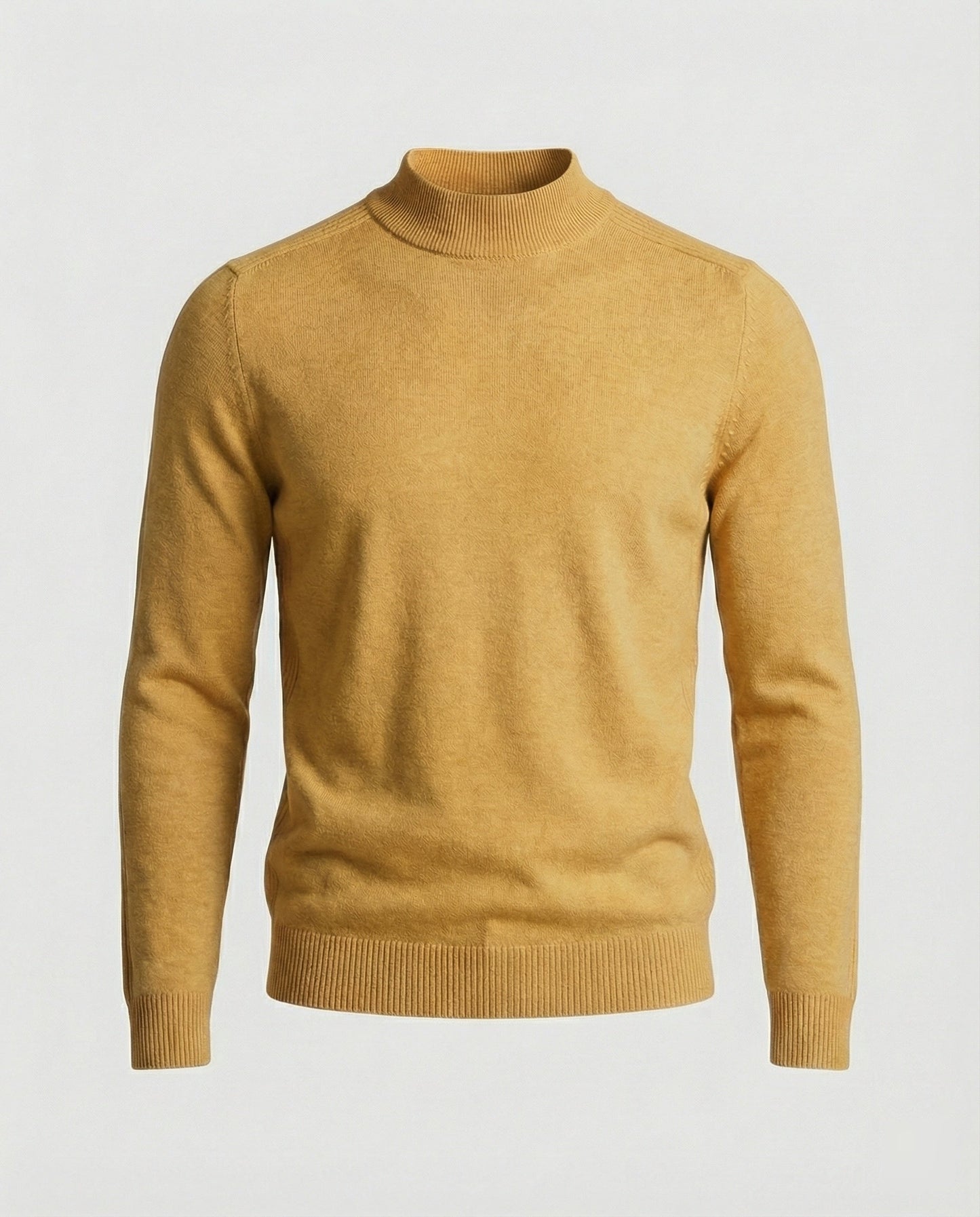 Merinowolle Pullover Rollkragen Warm