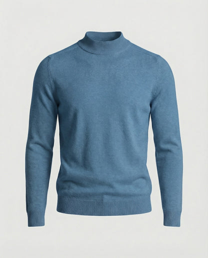 Merinowolle Pullover Rollkragen Warm