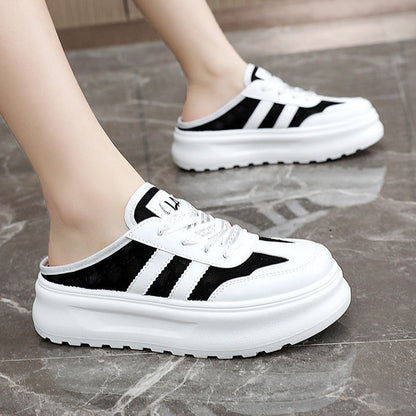 Damen Freizeitschuhe Bequem Großes Fersenloch Modisch