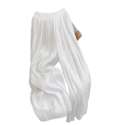 Damenhose Plissee Elastisch Bequem