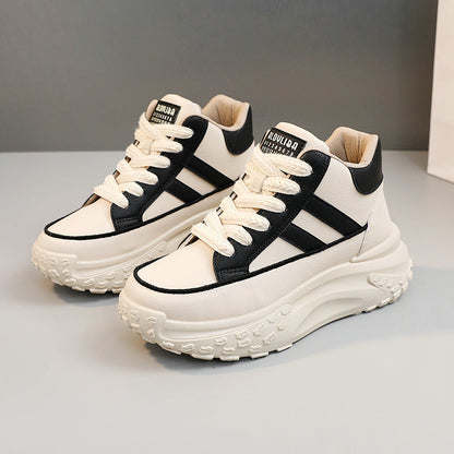 Damen High- Sneaker Komfortschuhe Robust