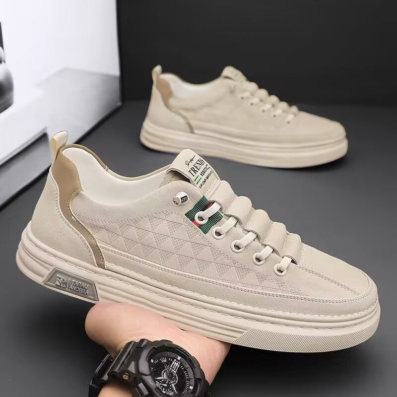 Damen Sneaker Bequem Gummisohle Sportlich - Norvielle