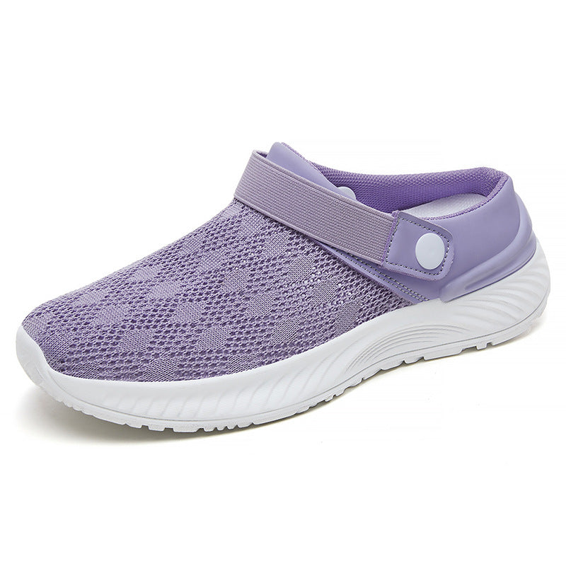 Damen Clogs Atmungsaktiv Flexibel Bequem