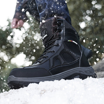 Damen Wanderschuhe Warm Isolierend Rutschfest