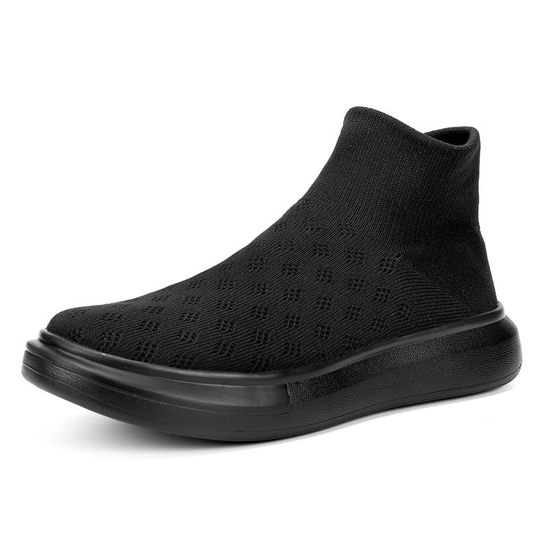 Damen Sneaker Atmungsaktive Strickschuhe Flexibel