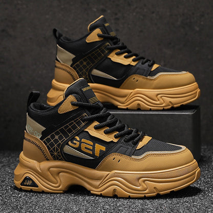 Damen High- Sneaker Sportlich Dämpfung